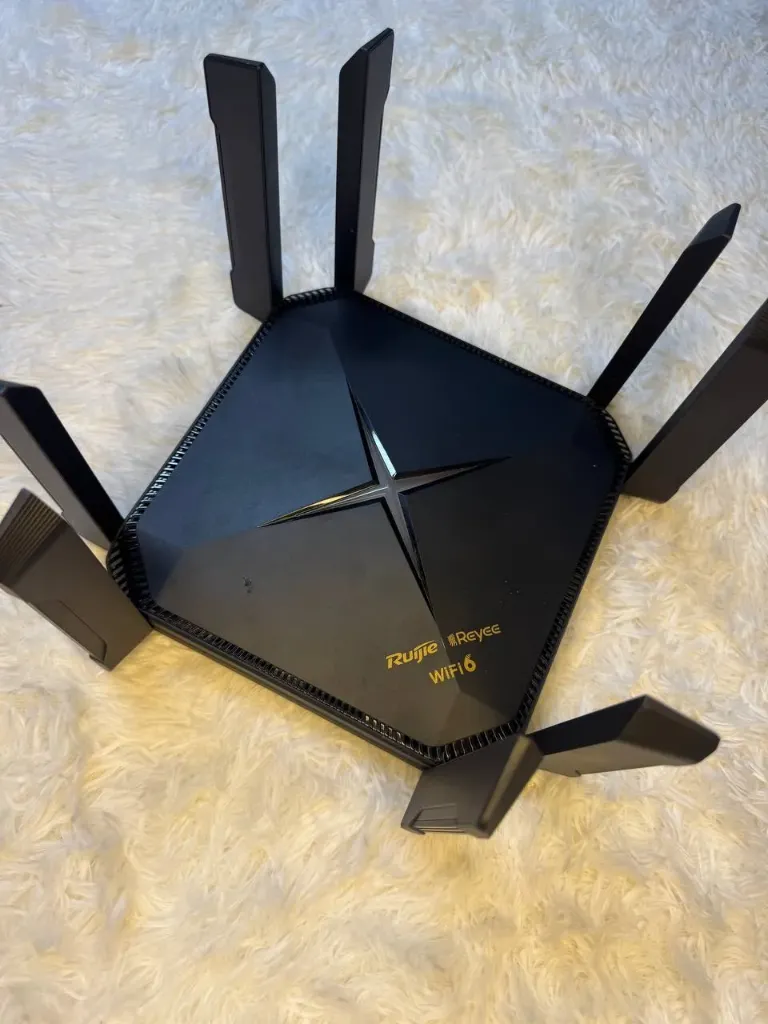 [KHCAM-RUI-RGEW6000GXPRO-USED] Ruijie RG-EW6000GX PRO Wi-Fi 6 Router — Used